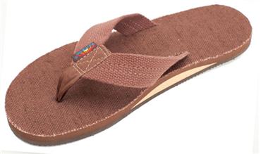 Rainbow Sandals | Single Layer w/ Hemp Top
