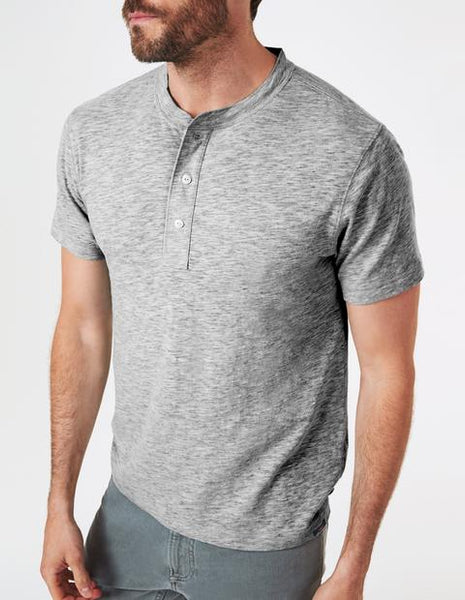 Faherty | Short Sleeve Hunter Henley