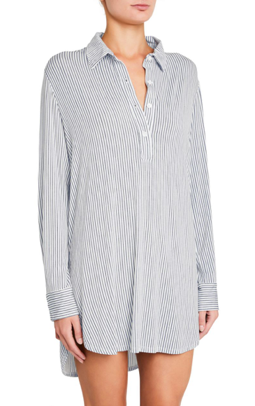 Eberjey | Nordic Stripes Boyfriend Sleepshirt