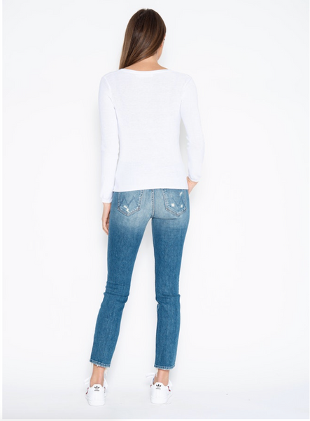 One Grey Day | Sterling Long Sleeve Henley