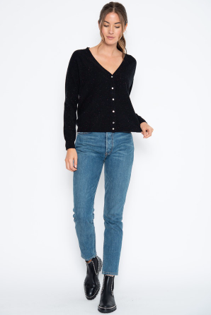 One Grey Day | Braxton Cashmere Cardi