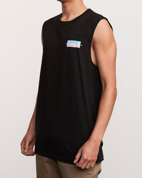RVCA | Split Scrawl Tank - Black